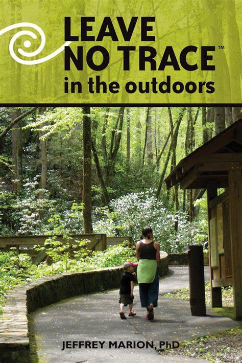 Image of a book titled Leave No Trace in the outdoors